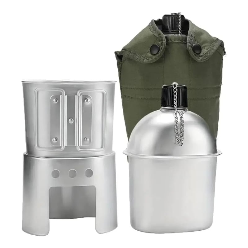 🔥CampForce Survival Kit — 4-in-1 Tactical Hydration Set 💧🪵