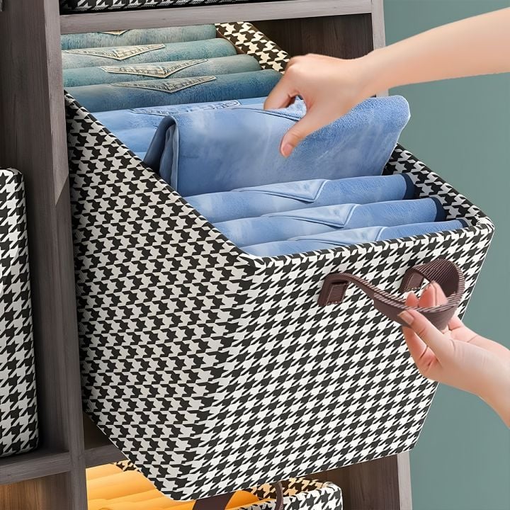 🏆Foldable jeans organizer for the closet