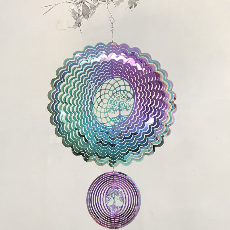 3D Effect Wind Spinners