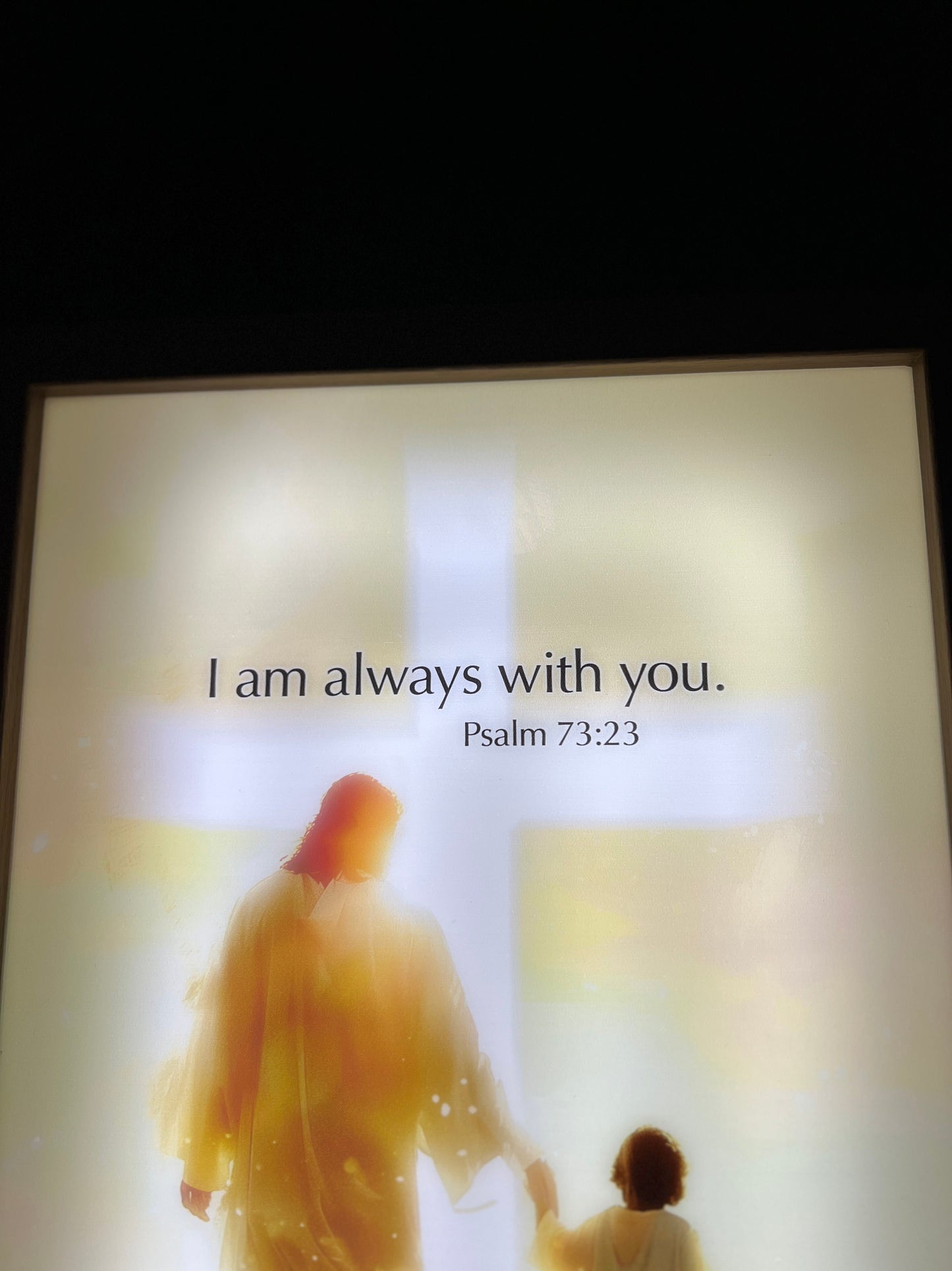 🙏He Is With Me -- The Jesus Lamp