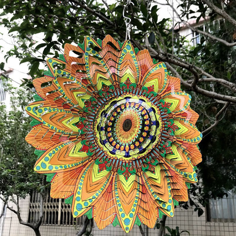 3D Effect Wind Spinners