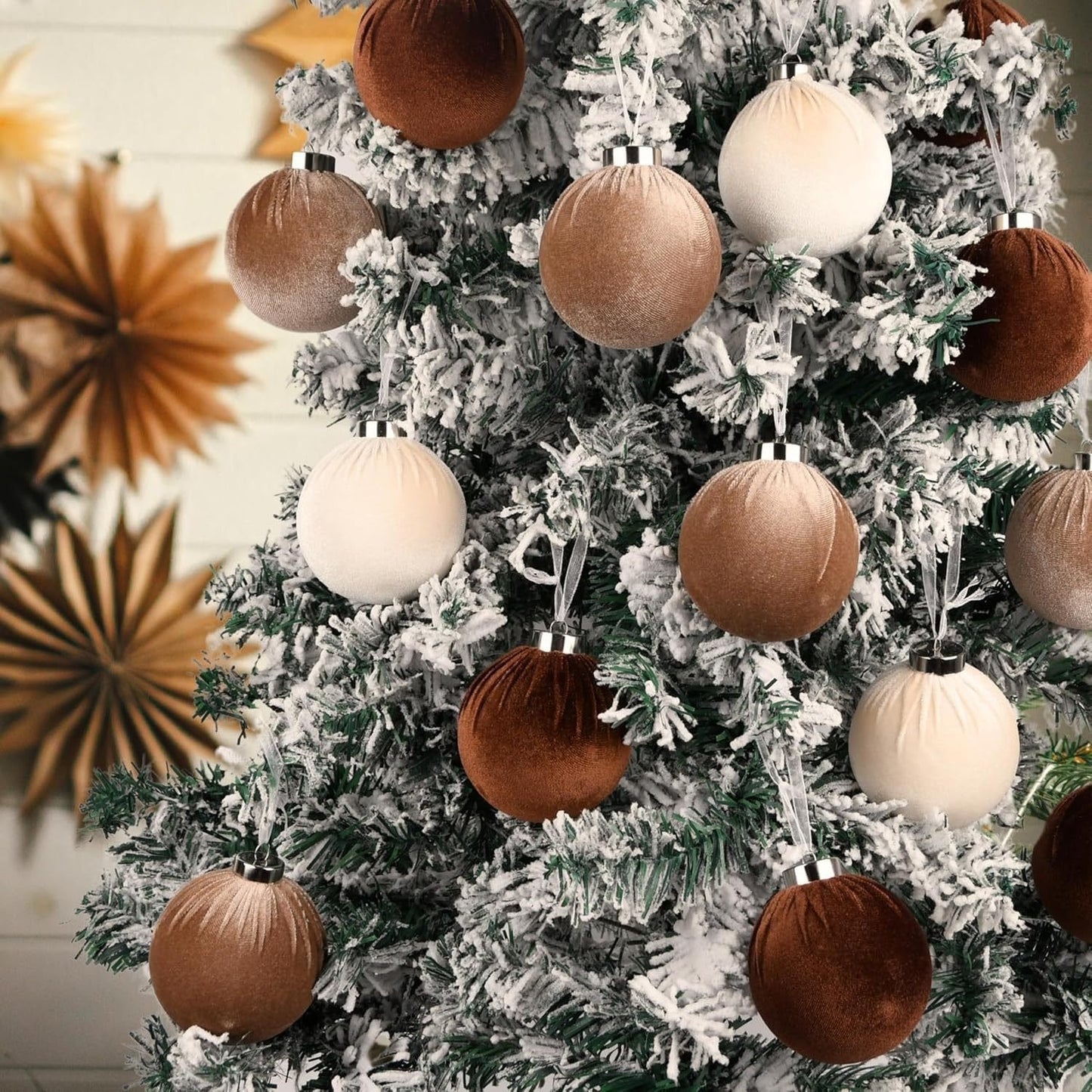 🎄Christmas Tree Ornaments Velvet Balls🎁