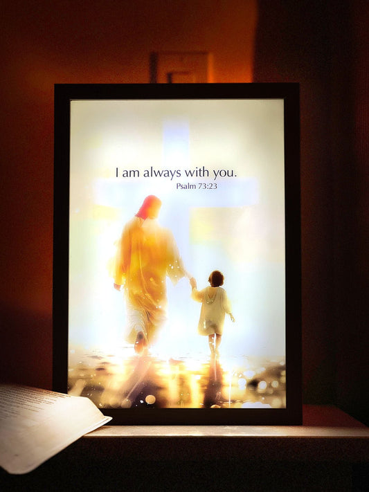 🙏He Is With Me -- The Jesus Lamp