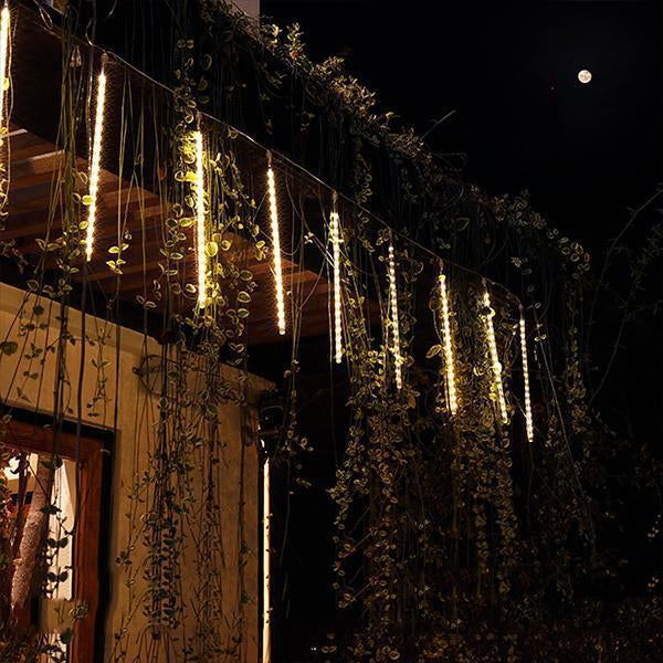 snowfall icicle led lights