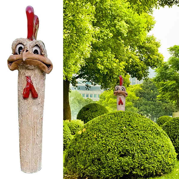 Hidden Chick Garden Decoration