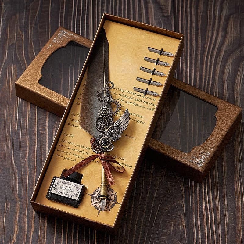 Vintage Feather Pen