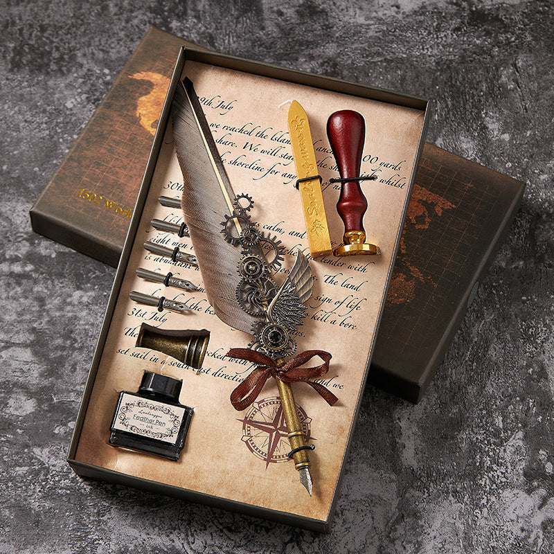 Vintage Feather Pen