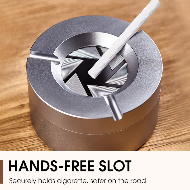 ✨✨360° Stainless Steel Twist-Lock Ashtray