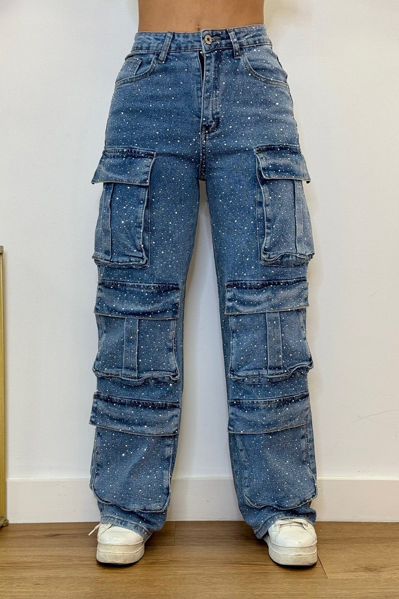 Rhinestone Jeans – Wear Your Confident Look with Comfortable Freedom of Movement