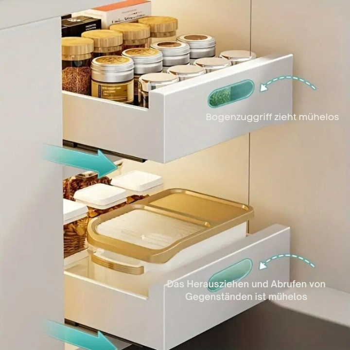 GlideNest — Experience effortless kitchen delight at every touch