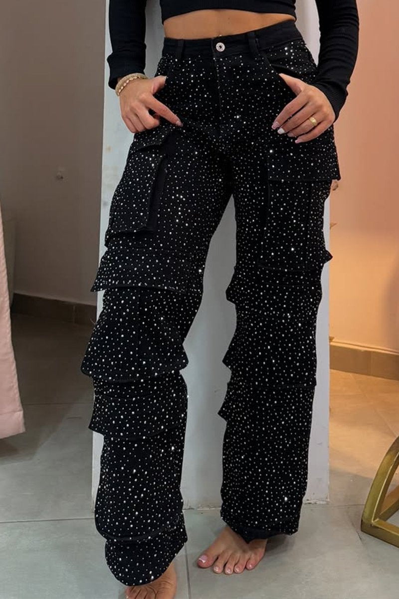Rhinestone Jeans – Wear Your Confident Look with Comfortable Freedom of Movement