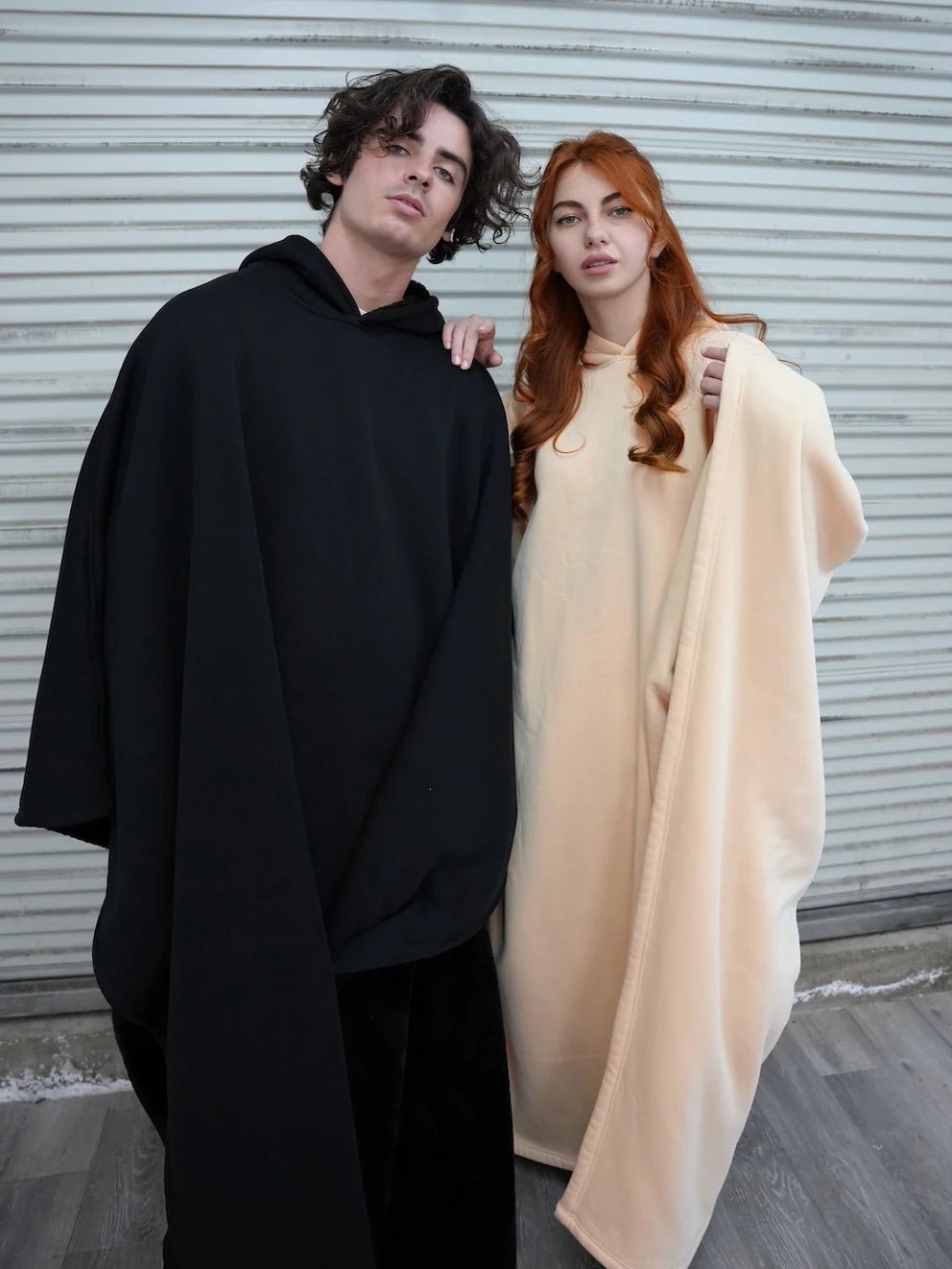 👩‍❤️‍👨New loose hooded cloak for men and women