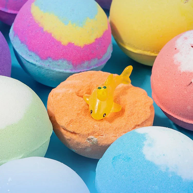🔥Limited Time Promotion 49% OFF🔥12-Piece Bath Bomb Gift Set for Kids