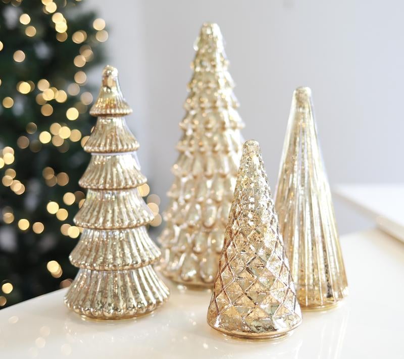 BFF Collection Set of 5 Illuminated Trees