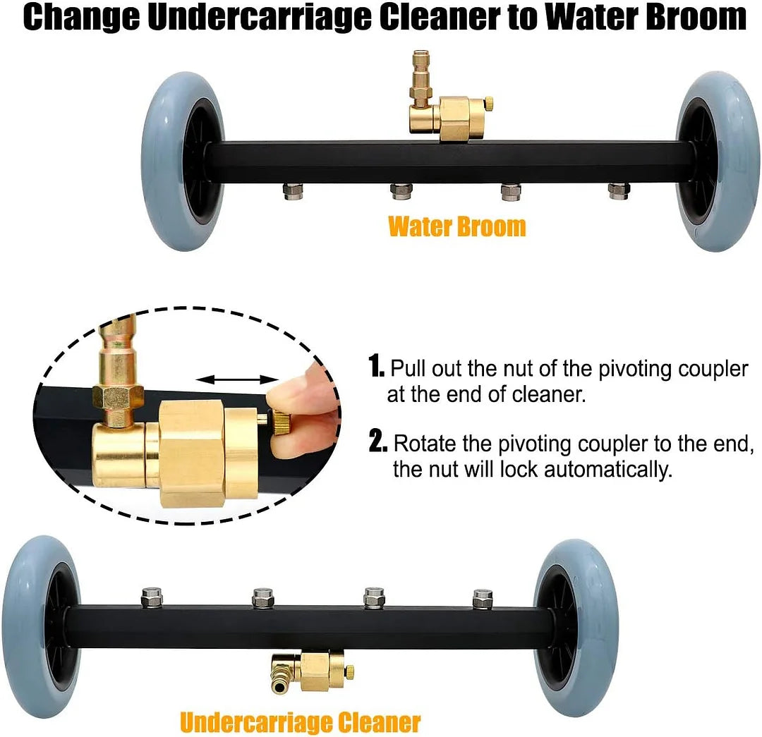 ⏳Limited-time offer🚿 - High-pressure car chassis cleaning nozzle