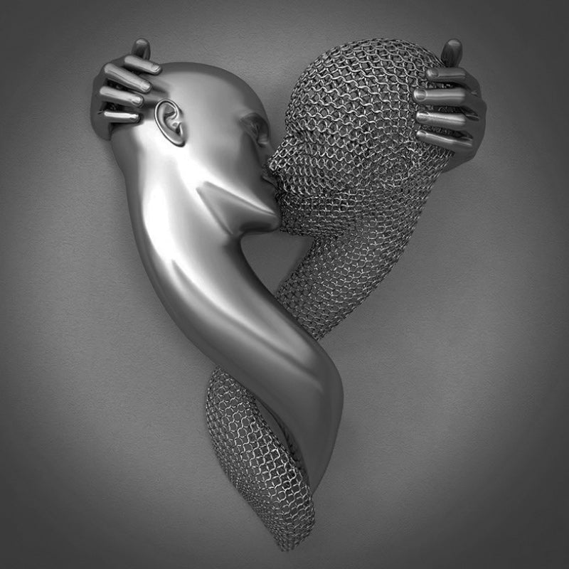 Limited time offer🔥Love Heart Gray-3D Art Wall