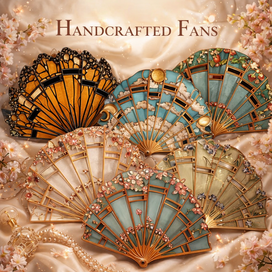 ✨Handmade Artisanal Fan - Perfect Gift Pick | Buy 2 Get FREE Shipping!🎁