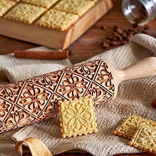💕50% off this week💕-gingerbread man rolling pin