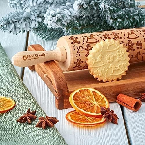 💕50% off this week💕-gingerbread man rolling pin