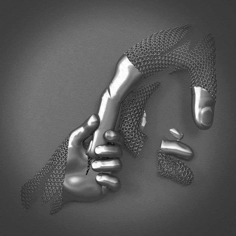 Limited time offer🔥Love Heart Gray-3D Art Wall