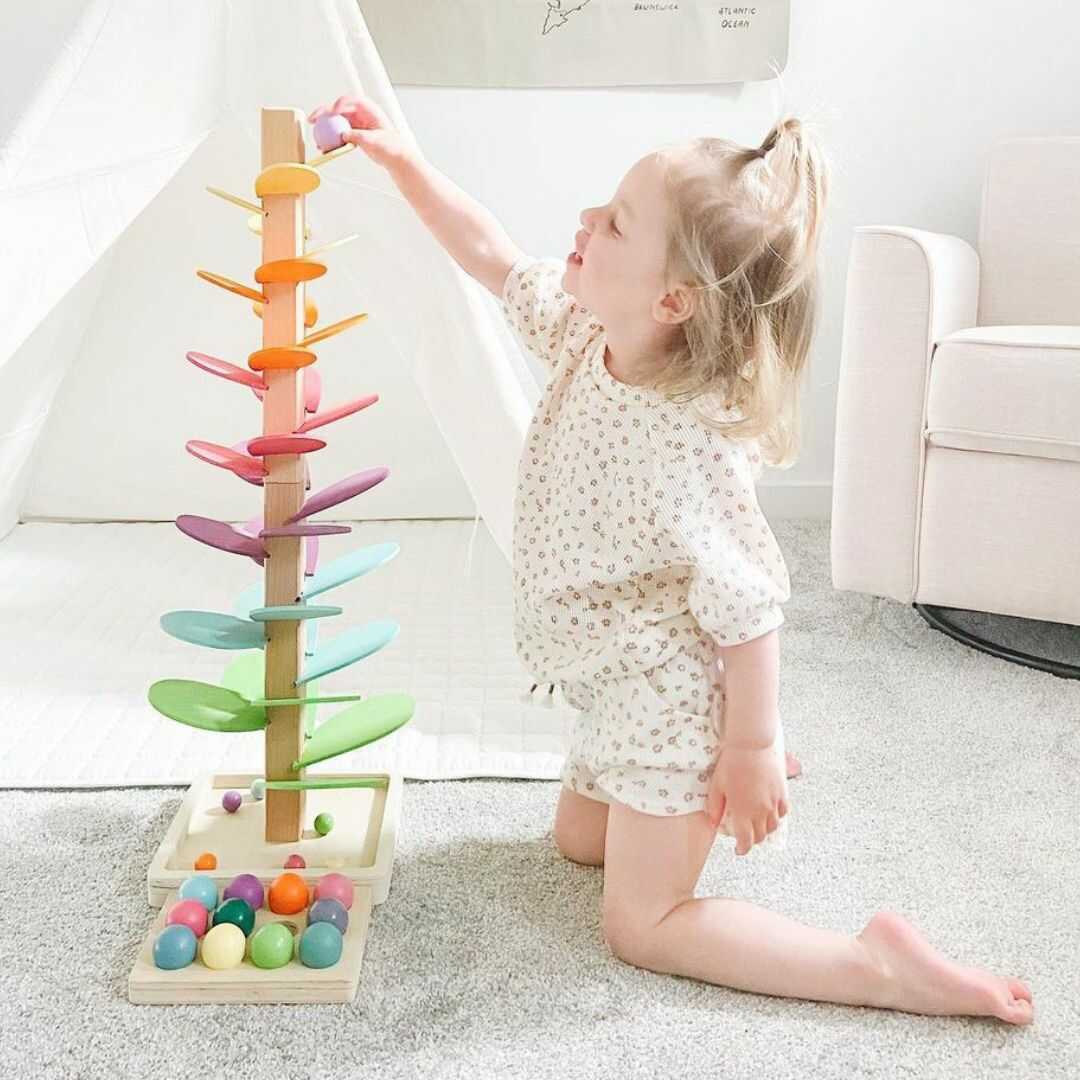 WonderGrove - Unleash Your Curiosity with the Rainbow Tree Set!