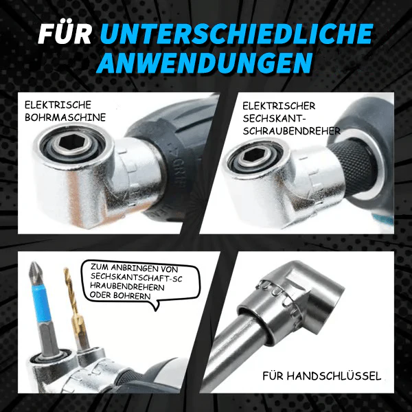FlexiDrive - 105-Degree Angle Drill Adapter