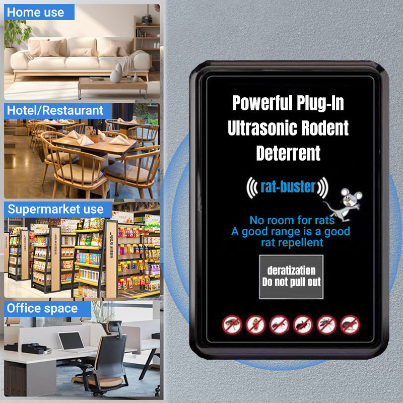 1+1 Free | AntiSound - Powerful Plug-In Ultrasonic Rodent Repellent