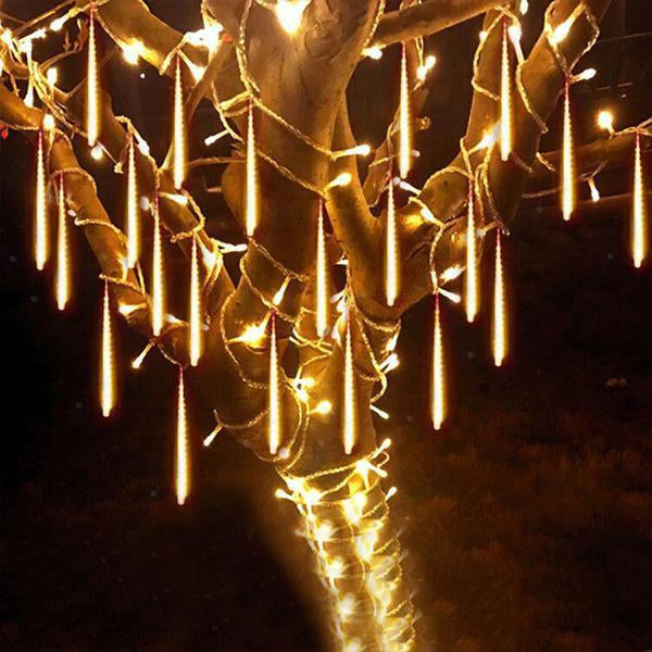snowfall icicle led lights