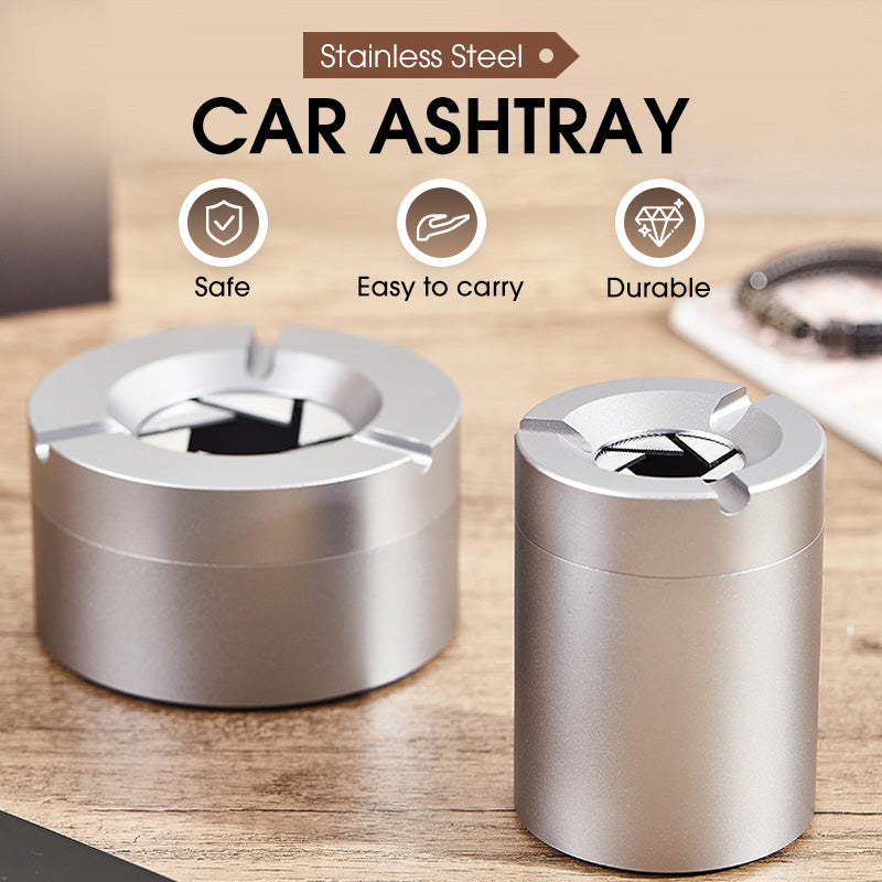 ✨✨360° Stainless Steel Twist-Lock Ashtray