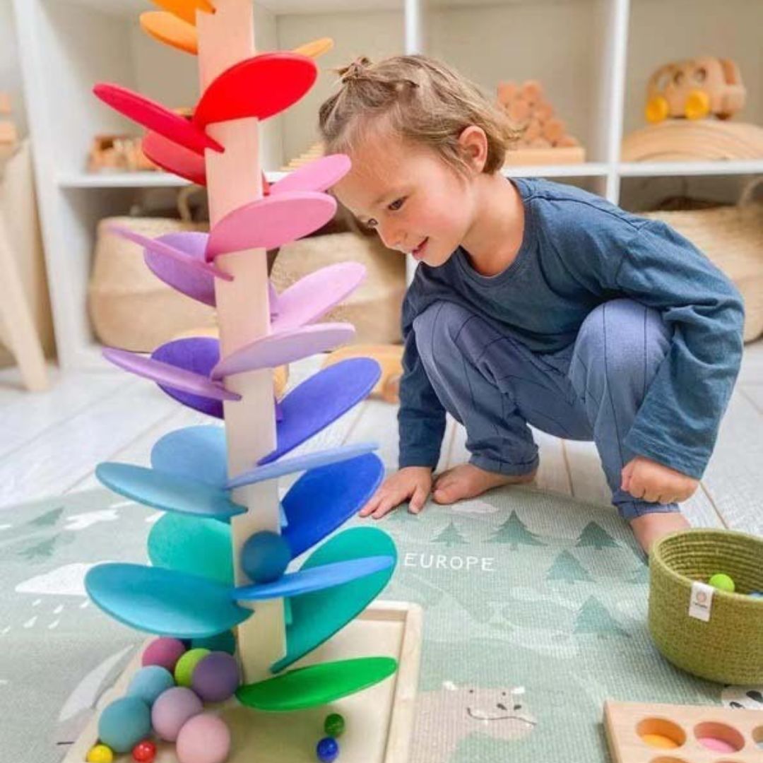 WonderGrove - Unleash Your Curiosity with the Rainbow Tree Set!