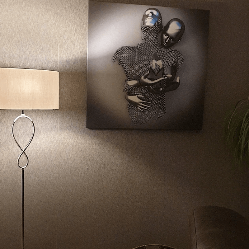 Limited time offer🔥Love Heart Gray-3D Art Wall