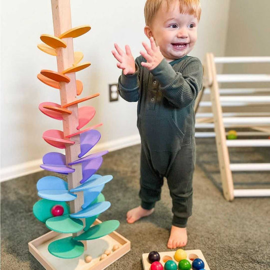 WonderGrove - Unleash Your Curiosity with the Rainbow Tree Set!