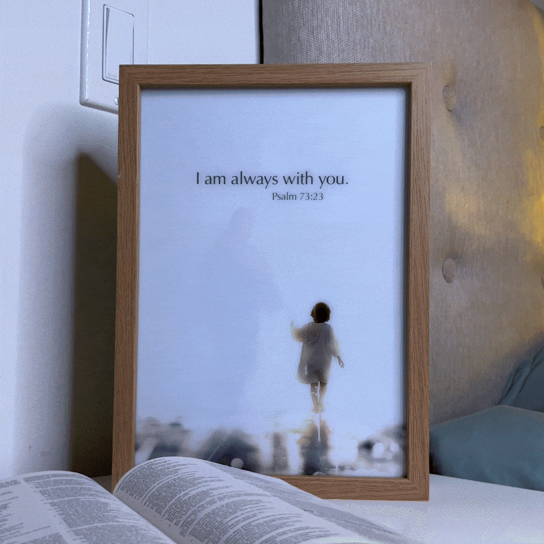 🙏He Is With Me -- The Jesus Lamp