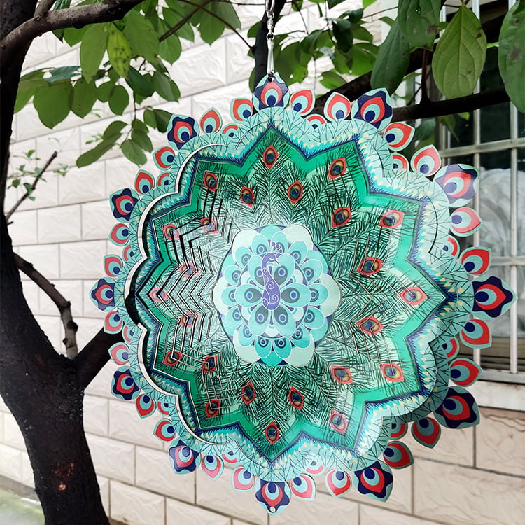 3D Effect Wind Spinners