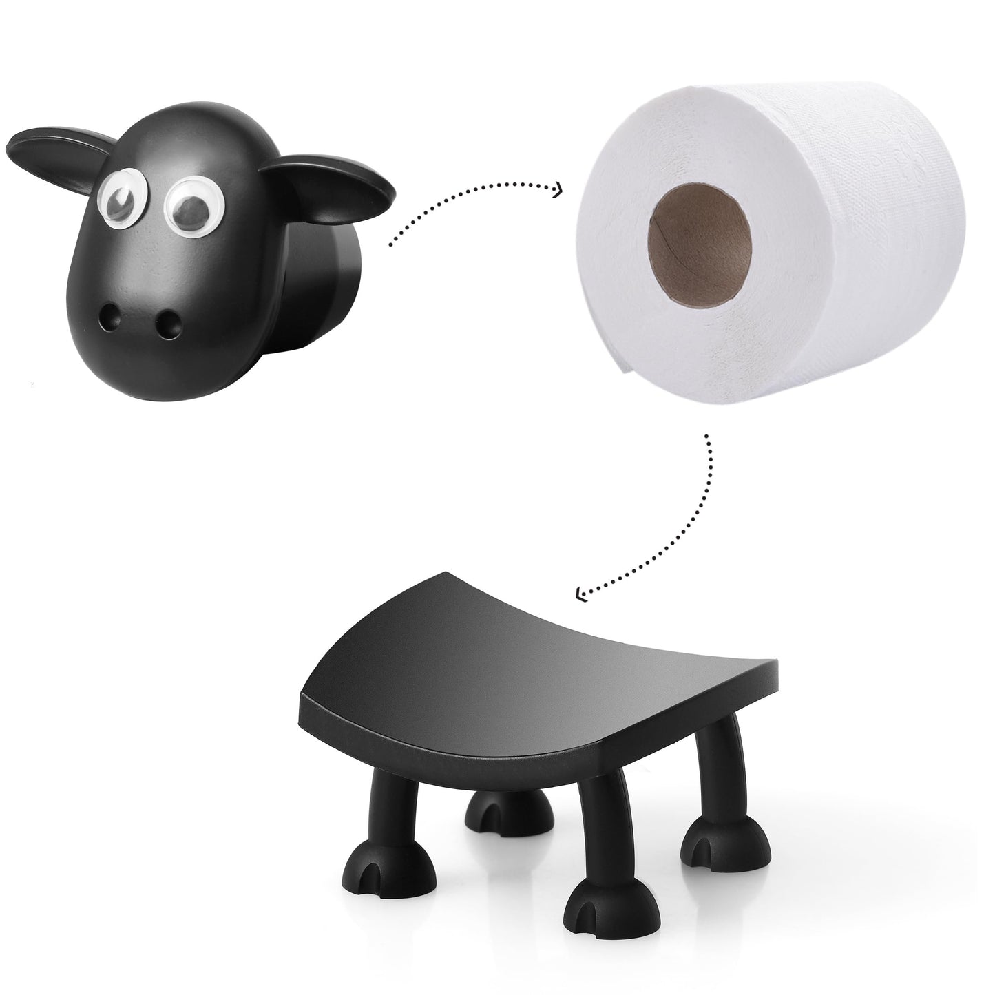 🎁Sheep Toilet Roll Holder
