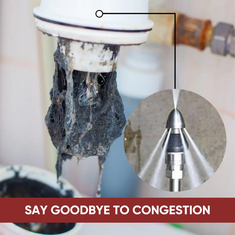 🔥🌧️ sewer cleaning tool high-pressure nozzle