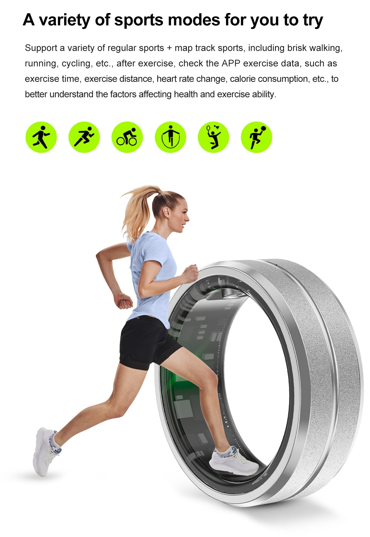 🔥Smart Ring (IP68 Waterproof) Compatible with iOS and Android