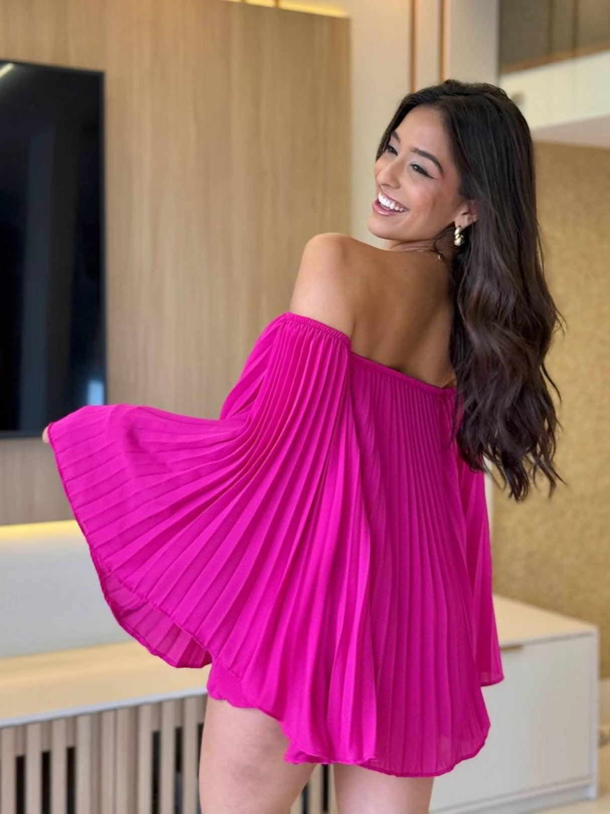 🎁This Week's Special Price $48.95💥Pleated Bandeau Shorts Set