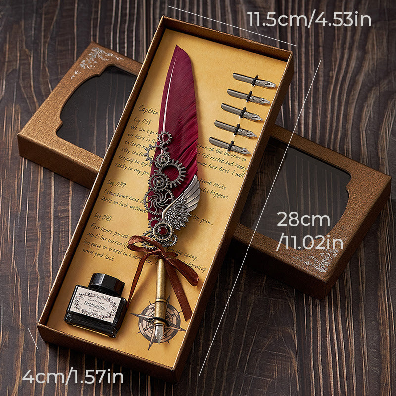 Vintage Feather Pen
