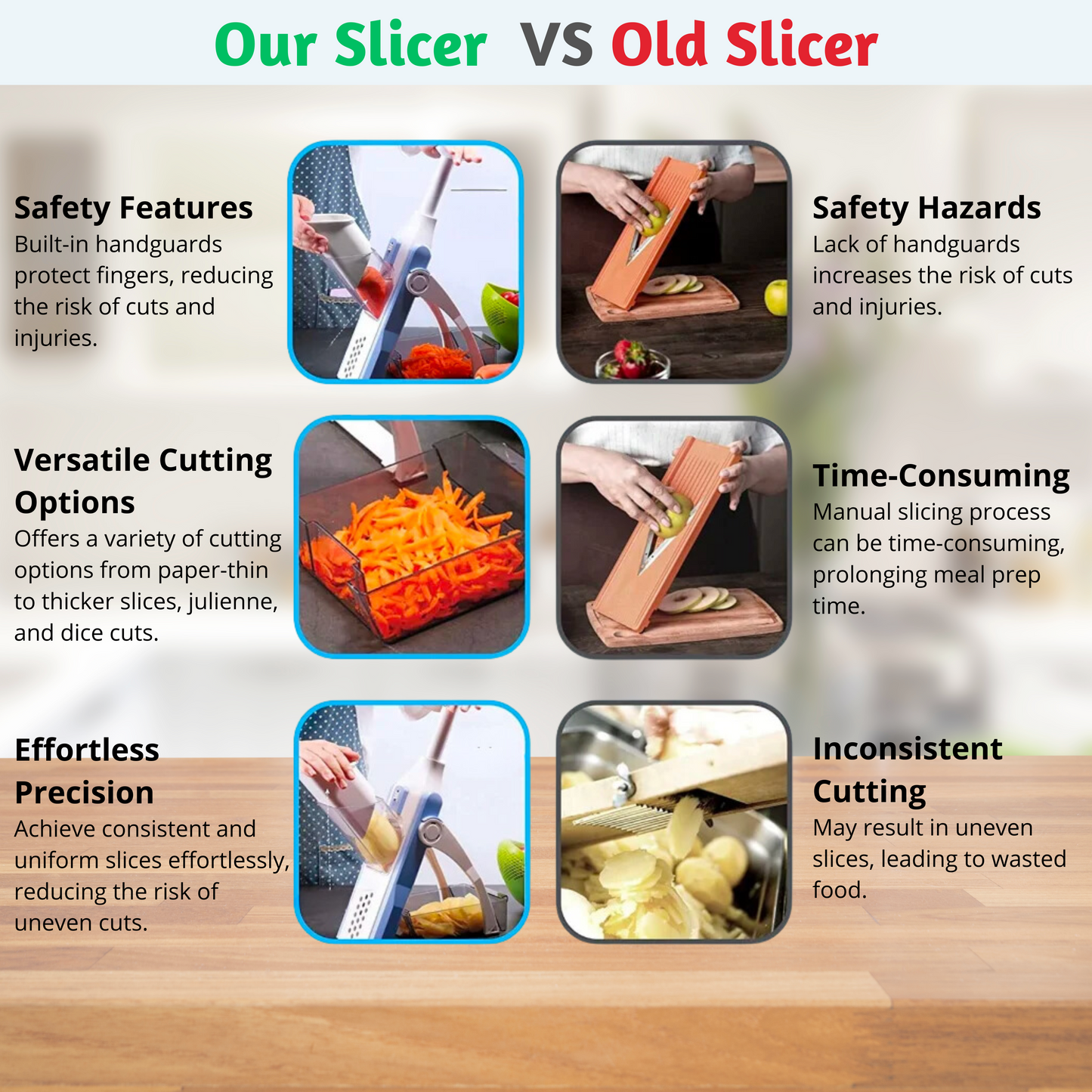 Multifunctional Vegetable Cutter