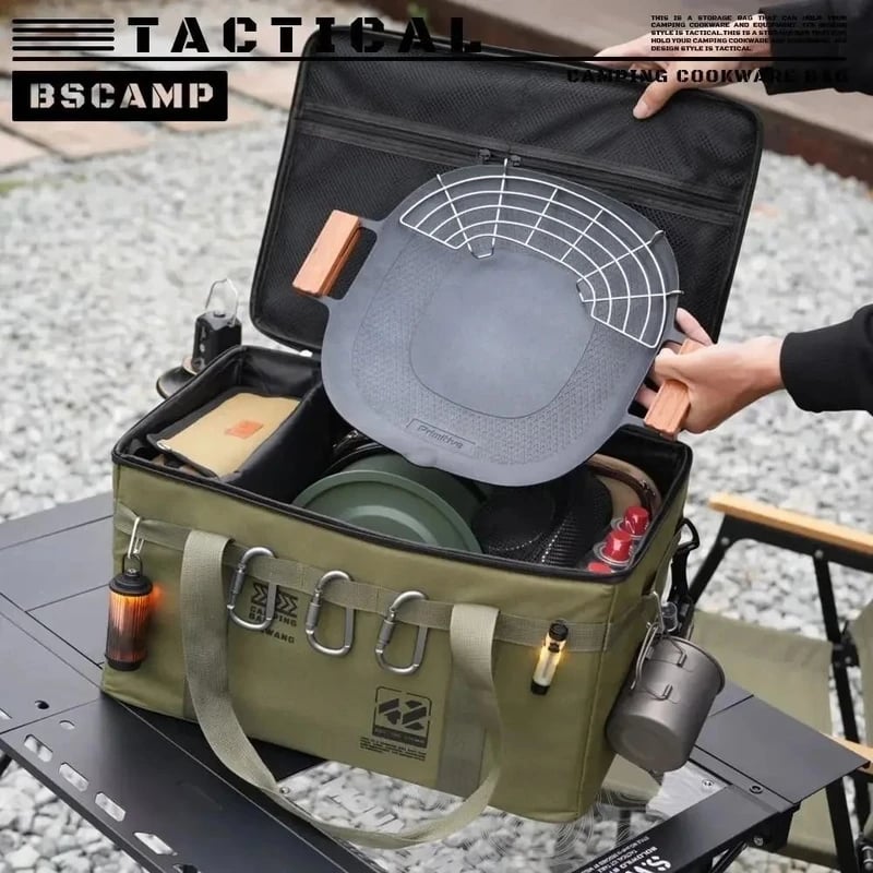 🔥Large Capacity Outdoor Folding Storage Bag Waterproof Portable Camping & Picnic Organizer