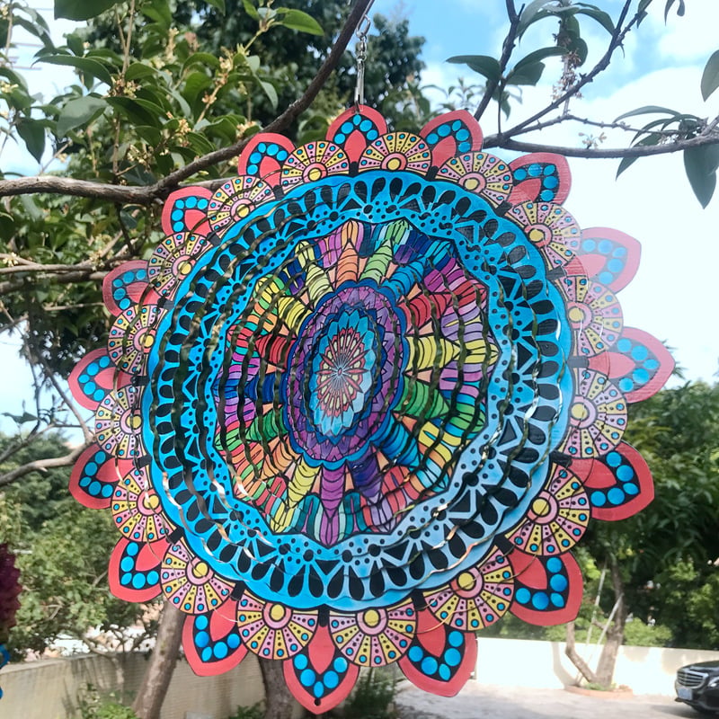 3D Effect Wind Spinners