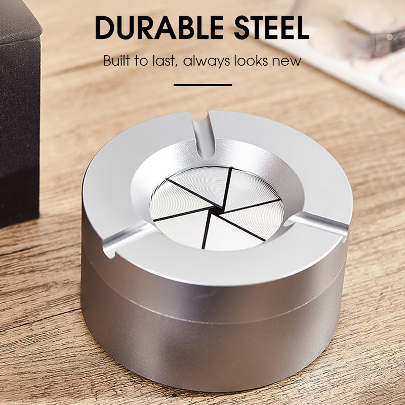 ✨✨360° Stainless Steel Twist-Lock Ashtray