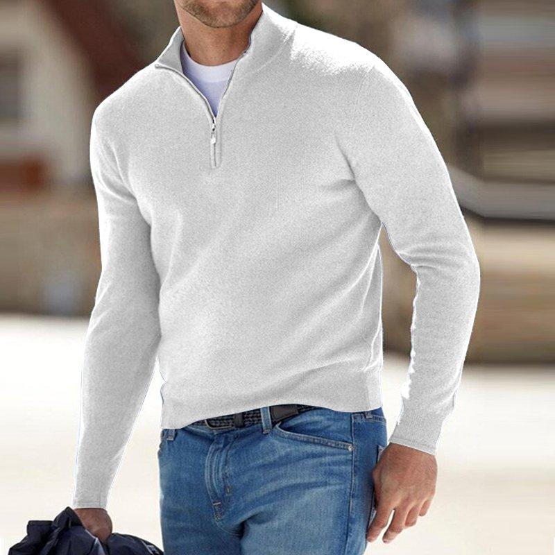 🎁This Week's Special Price $35.99💥Men's Cashmere Zip Basic Sweater
