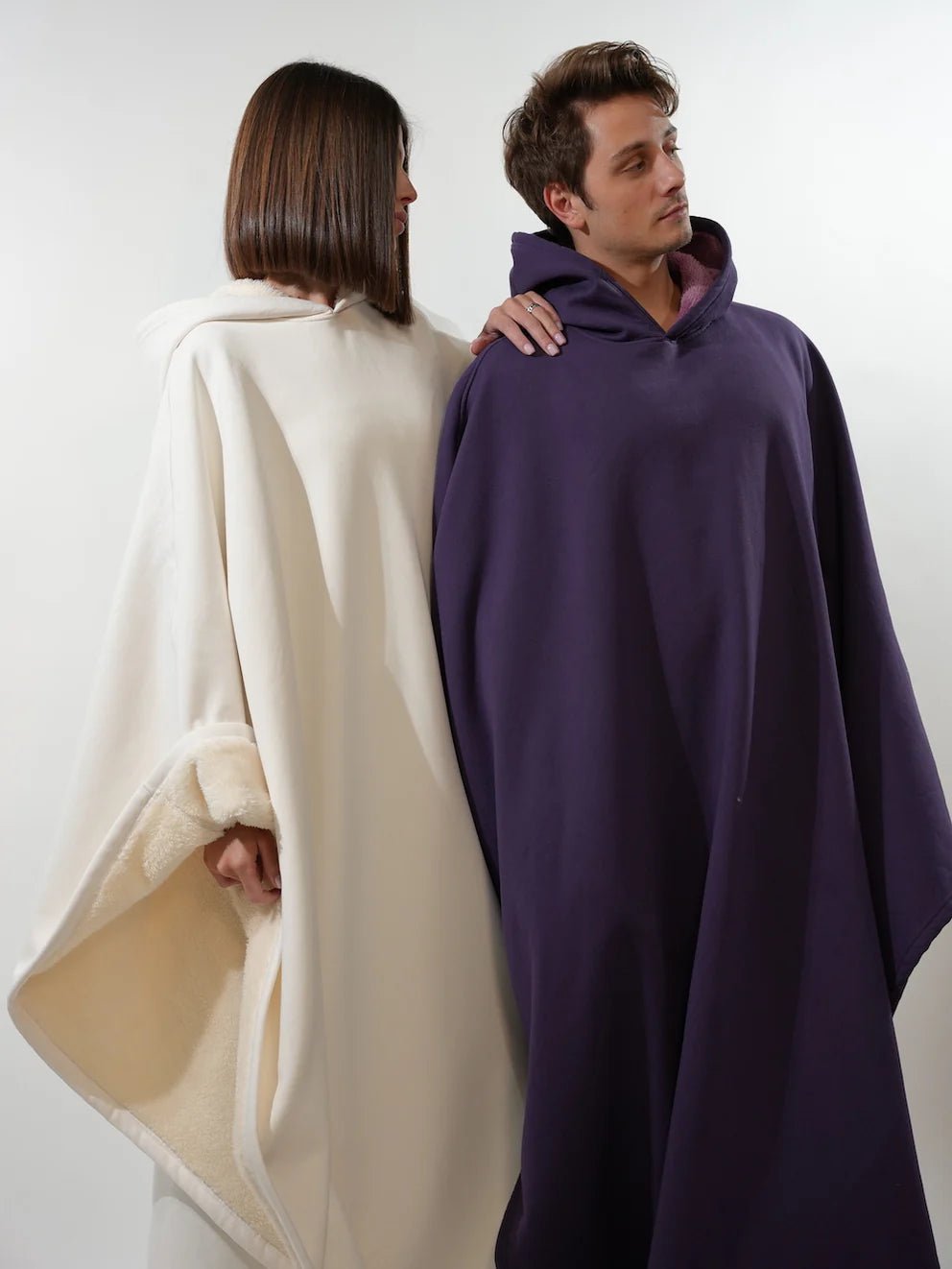 👩‍❤️‍👨New loose hooded cloak for men and women
