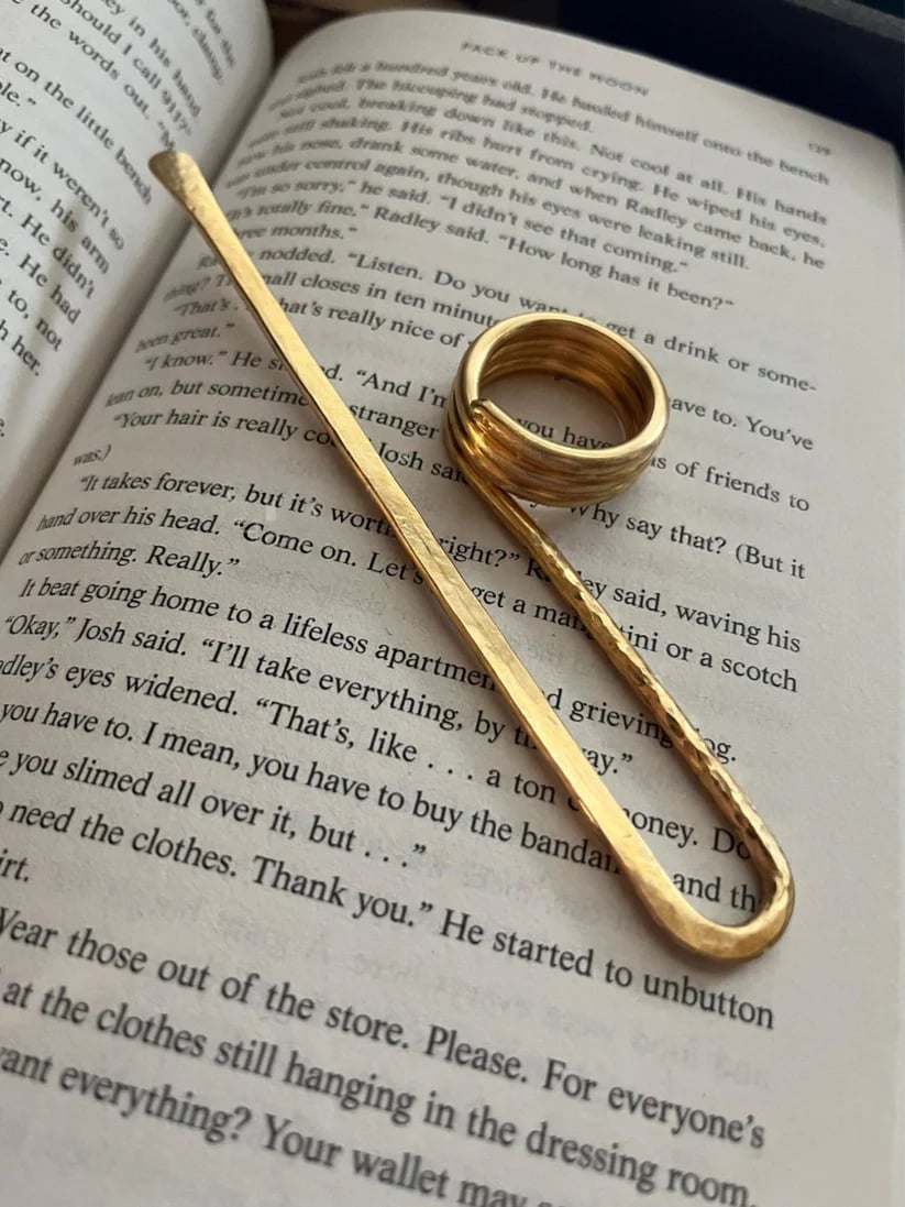 🔥Book Holder Ring Bookmark