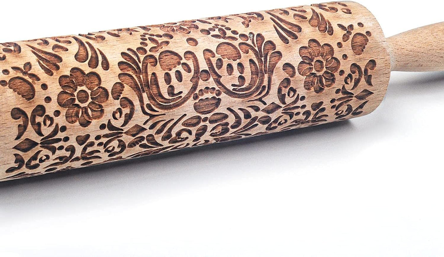 💕50% off this week💕-gingerbread man rolling pin
