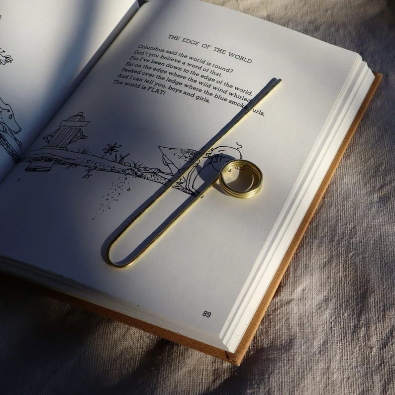 🔥Book Holder Ring Bookmark