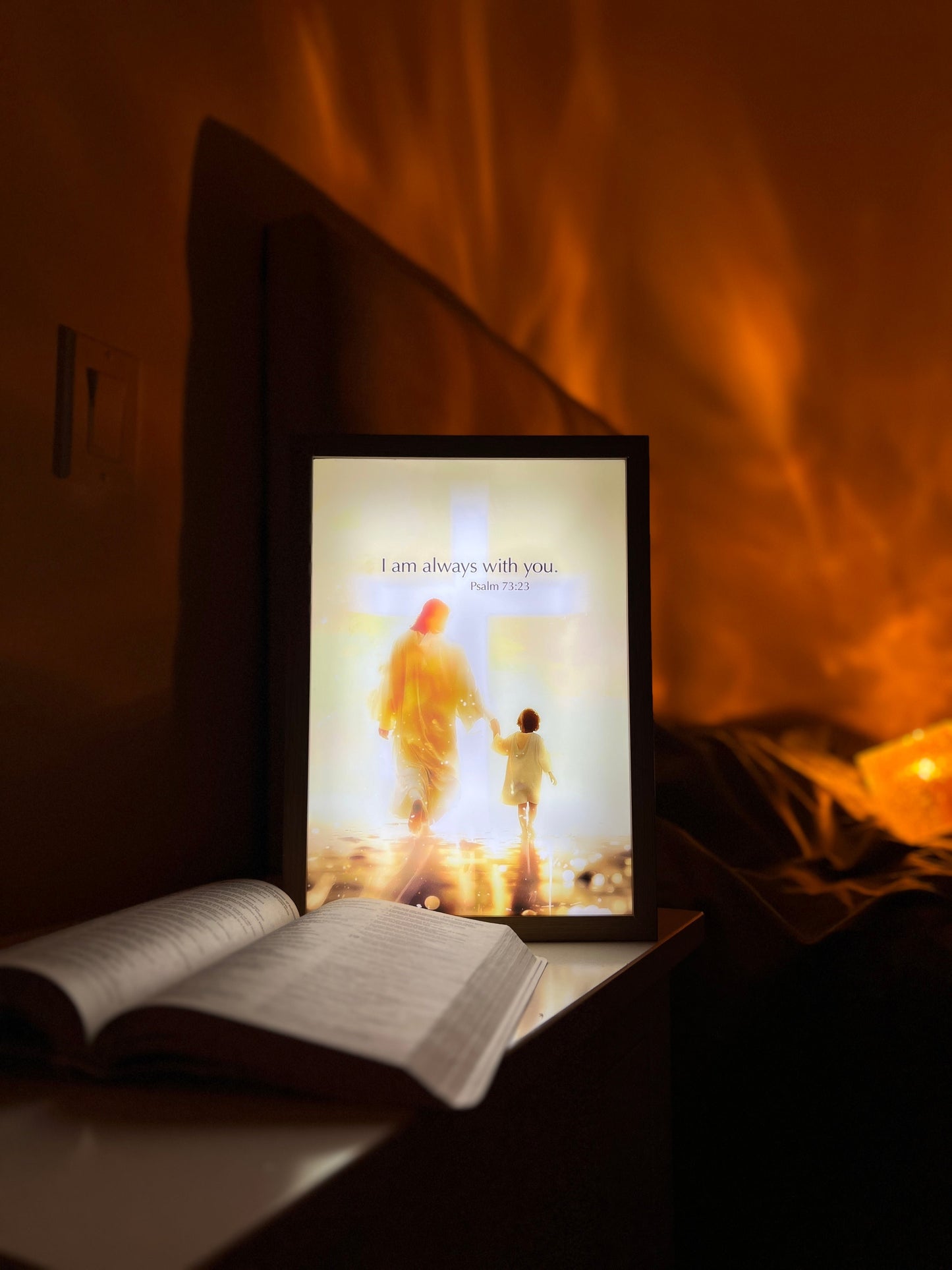 🙏He Is With Me -- The Jesus Lamp
