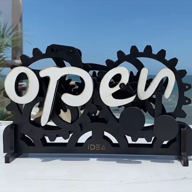Revolutionary Open-Closed Signboard